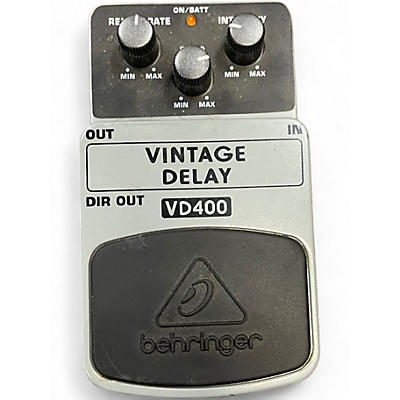 Used Behringer VD400 Vintage Delay Effect Pedal