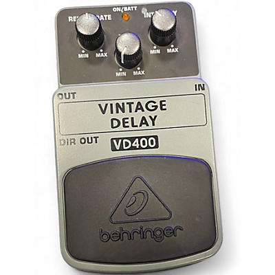 Used Behringer VD400 Vintage Delay Effect Pedal