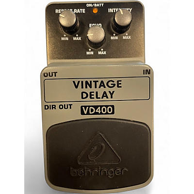 Used Behringer VD400 Vintage Delay Effect Pedal