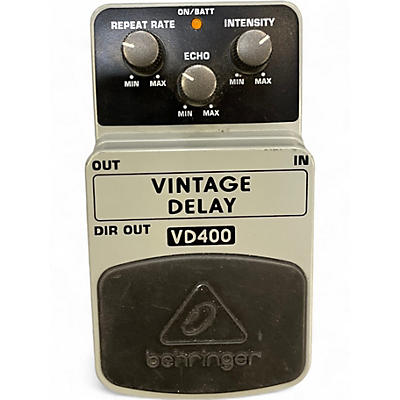 Used Behringer VD400 Vintage Delay Effect Pedal