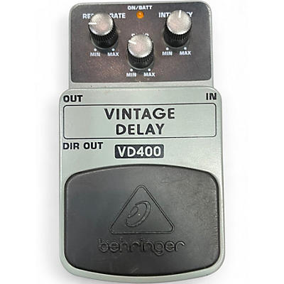 Used Behringer VD400 Vintage Delay Effect Pedal