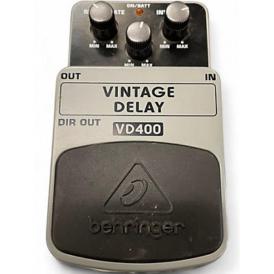 Used Behringer VD400 Vintage Delay Effect Pedal