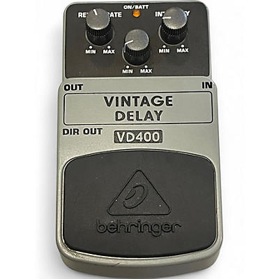 Used Behringer VD400 Vintage Delay Effect Pedal