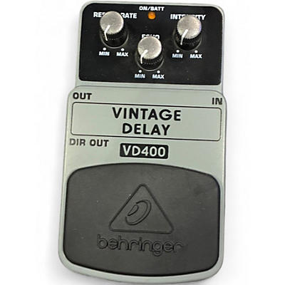 Used Behringer VD400 Vintage Delay Effect Pedal
