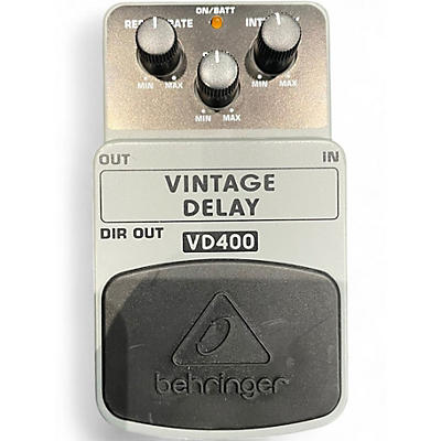Used Behringer VD400 Vintage Delay Effect Pedal