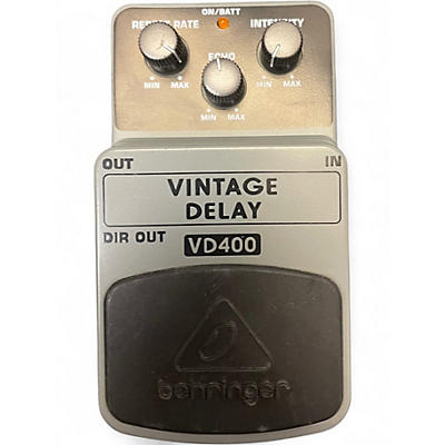 Used Behringer VD400 Vintage Delay Effect Pedal