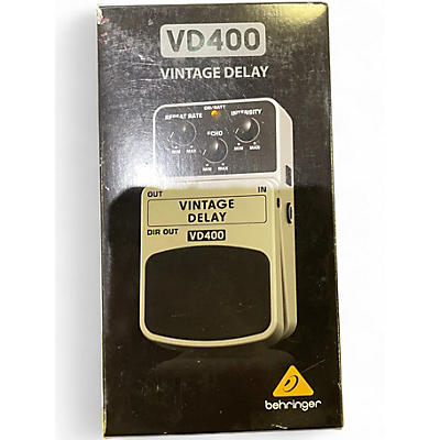 Used Behringer VD400 Vintage Delay Effect Pedal