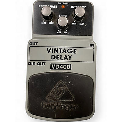 Used Behringer VD400 Vintage Delay Effect Pedal