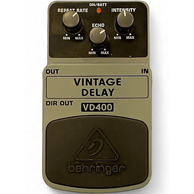 Used Behringer VD400 Vintage Delay Effect Pedal