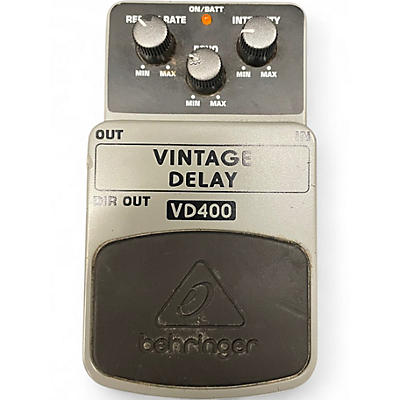 Used Behringer VD400 Vintage Delay Effect Pedal