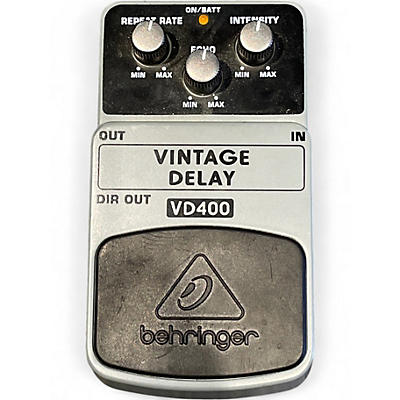 Used Behringer VD400 Vintage Delay Effect Pedal