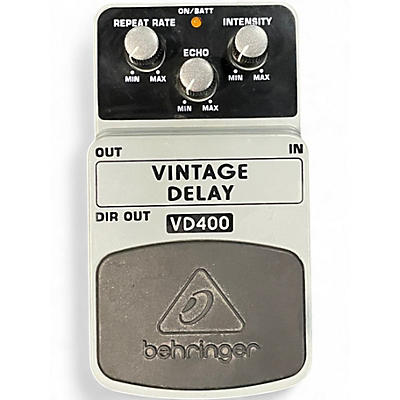 Used Behringer VD400 Vintage Delay Effect Pedal