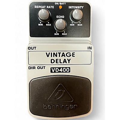 Used Behringer VD400 Vintage Delay Effect Pedal