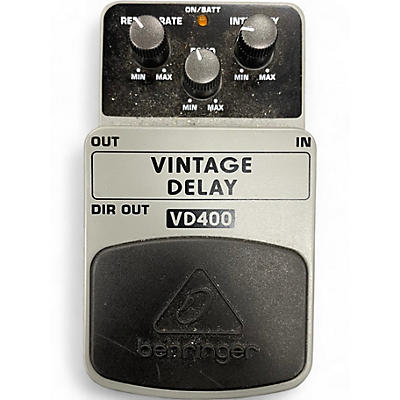 Used Behringer VD400 Vintage Delay Effect Pedal
