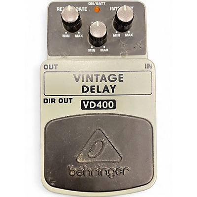 Used Behringer VD400 Vintage Delay Effect Pedal