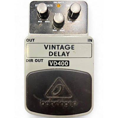 Used Behringer VD400 Vintage Delay Effect Pedal