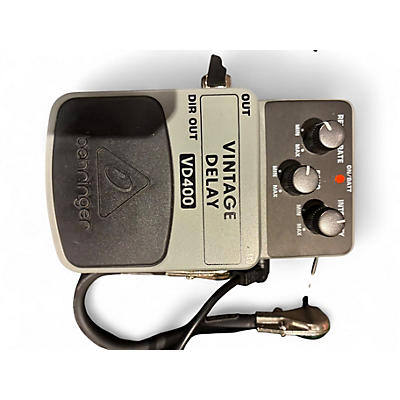 Used Behringer VD400 Vintage Delay Effect Pedal