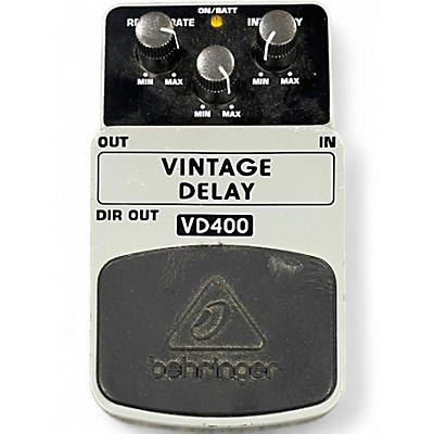 Used Behringer VD400 Vintage Delay Effect Pedal