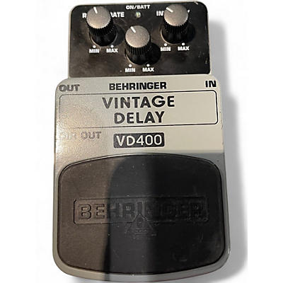 Used Behringer VD400 Vintage Delay Effect Pedal