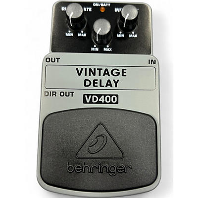 Used Behringer VD400 Vintage Delay Effect Pedal