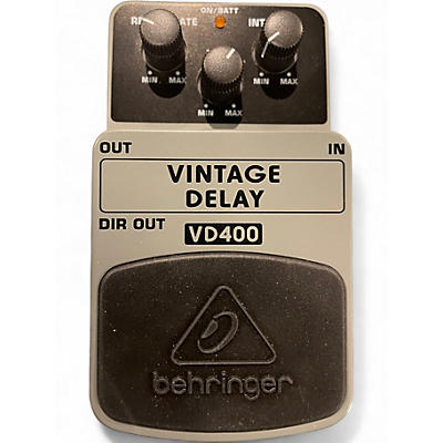 Used Behringer VD400 Vintage Delay Effect Pedal