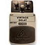 Used Behringer VD400 Vintage Delay Effect Pedal
