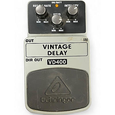 Used Behringer VD400 Vintage Delay Effect Pedal