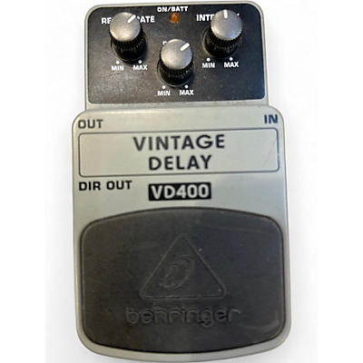 Used Behringer VD400 Vintage Delay Effect Pedal