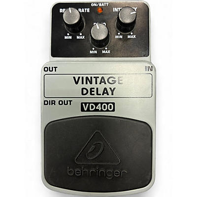Used Behringer VD400 Vintage Delay Effect Pedal