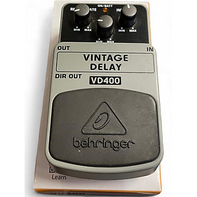 Used Behringer VD400 Vintage Delay Effect Pedal
