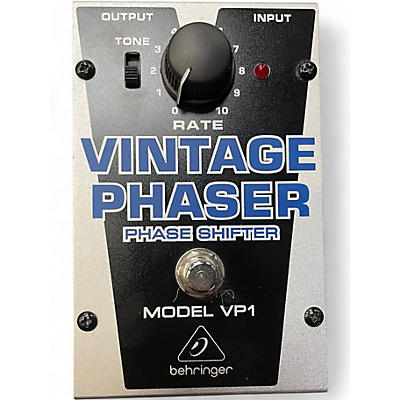 Used Behringer VP1 Vintage Phaser Effect Pedal
