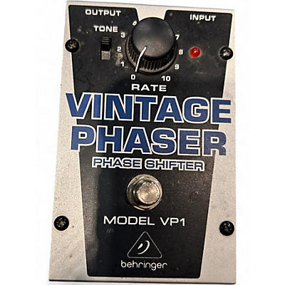 Used Behringer VP1 Vintage Phaser Effect Pedal