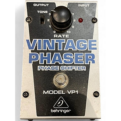 Used Behringer VP1 Vintage Phaser Effect Pedal