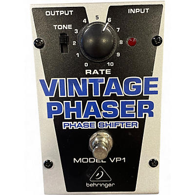 Used Behringer VP1 Vintage Phaser Effect Pedal