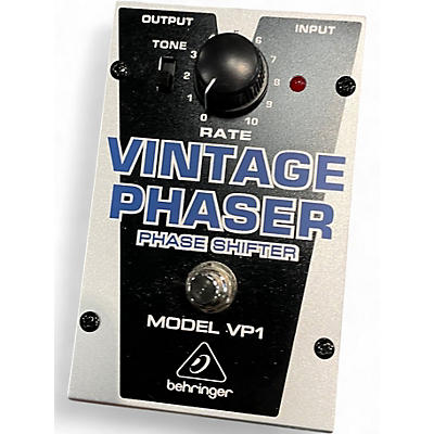 Used Behringer VP1 Vintage Phaser Effect Pedal