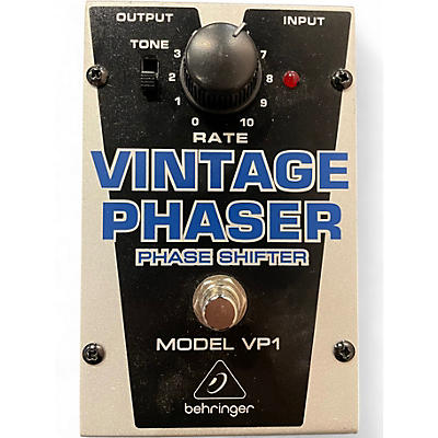 Used Behringer VP1 Vintage Phaser Effect Pedal