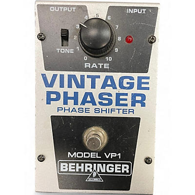 Used Behringer VP1 Vintage Phaser Effect Pedal