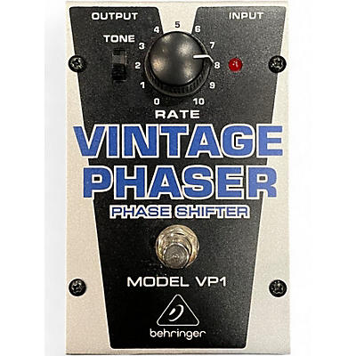 Used Behringer VP1 Vintage Phaser Effect Pedal