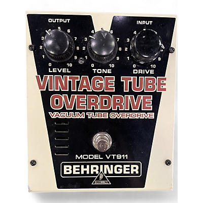 Used Behringer VT911 Vintage Tube Overdrive Effect Pedal