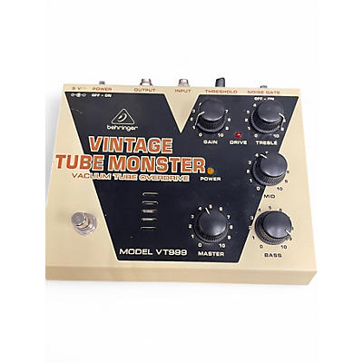 Used Behringer VT999 Vintage Tube Monster Effect Pedal