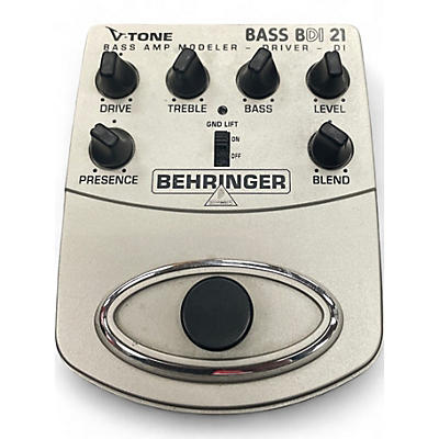 Behringer Used Behringer VTONE BASS AMP MODELER Bass Effect Pedal