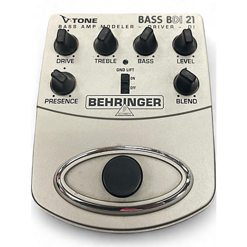 Behringer Used Behringer VTONE BASS AMP MODELER Bass Effect Pedal