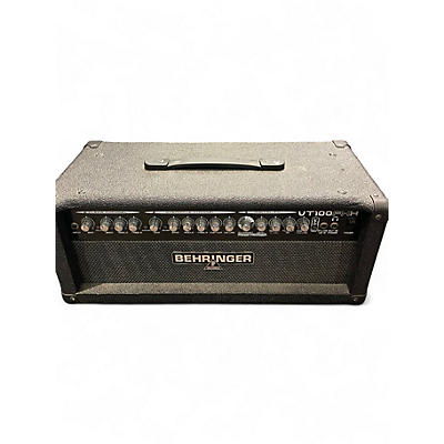 Used Behringer Virtube VT100FXH 100W Solid State Guitar Amp Head
