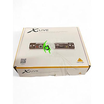 Used Behringer X Live Expansion Card Audio Interface