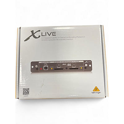Used Behringer X live MultiTrack Recorder