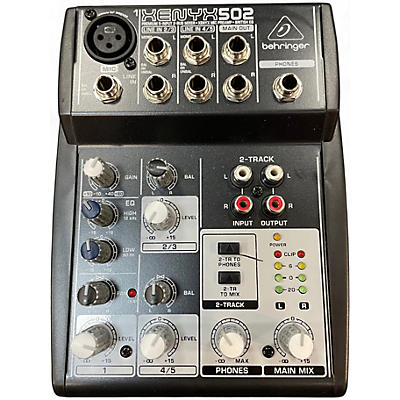 Used Behringer XENTX 502 Microphone Preamp