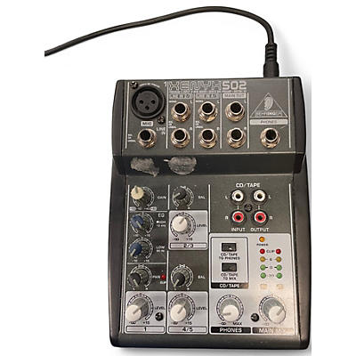 Used Behringer XENYX502 Powered Mixer