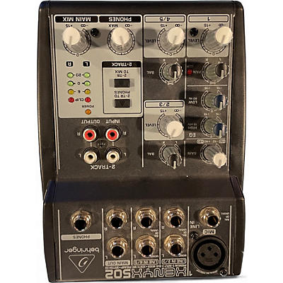 Used Behringer XENYX502 Powered Mixer