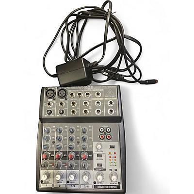 Used Behringer XENYX802 Powered Mixer