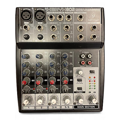 Used Behringer XENYX802 Unpowered Mixer